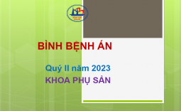 BÌNH BỆNH ÁN KHOA PHỤ SẢN