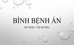 BÌNH BỆNH ÁN