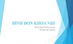 BÌNH ĐƠN KHOA Nhi