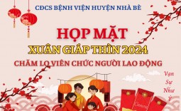 CHĂM LO, TẶNG QUÀ VIÊN CHỨC NGƯỜI LAO ĐỘNG XUÂN GIÁP THÌN NĂM 2024