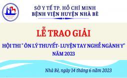 TRAO GIẢI HỘI THI “ÔN LÝ THUYẾT – LUYỆN TAY NGHỀ”  NĂM 2023